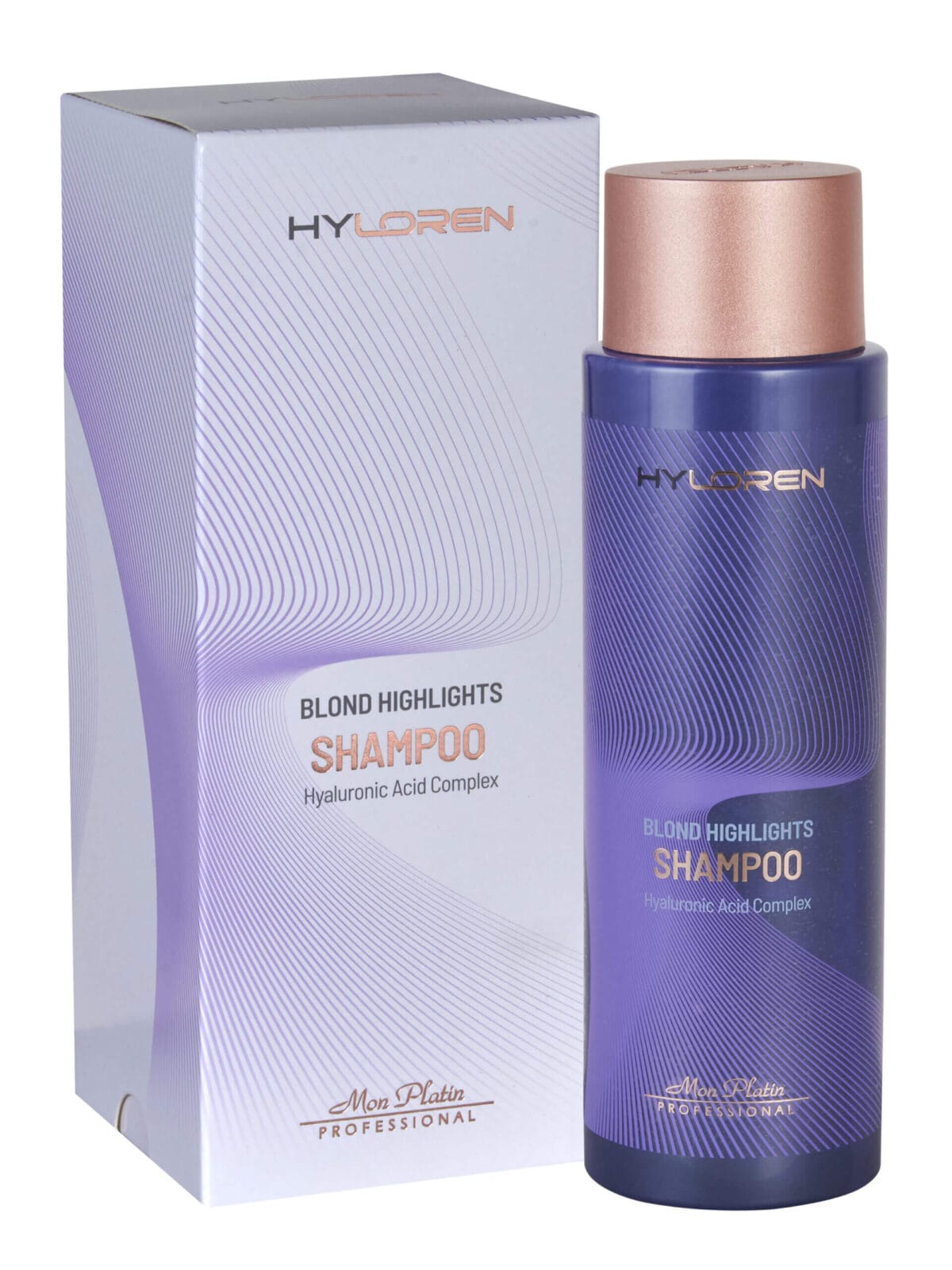 Mon Platin Hyloren Blonde Highlights Shampoo 500ml - Image 2