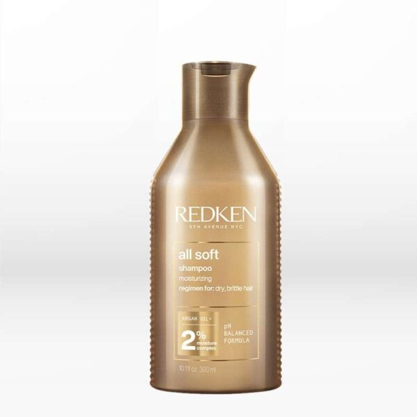 Redken All Soft Shampoo Για Ξηρά Μαλλιά 300ml